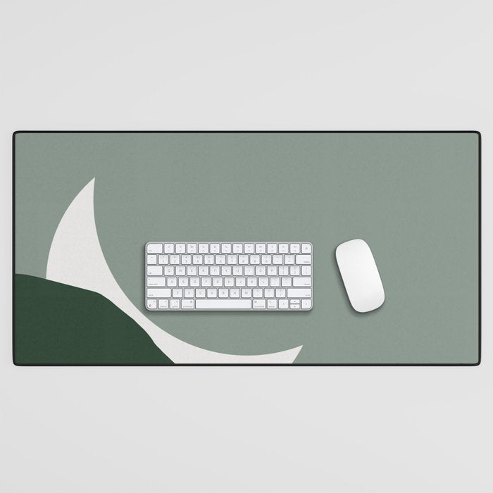 Abstract moon Desk Mat Gallery Image 1