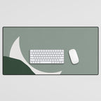 Abstract moon Desk Mat Gallery Image 1