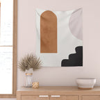 Abstract Shapes 16 Wall Tapestry Gallery Image 2