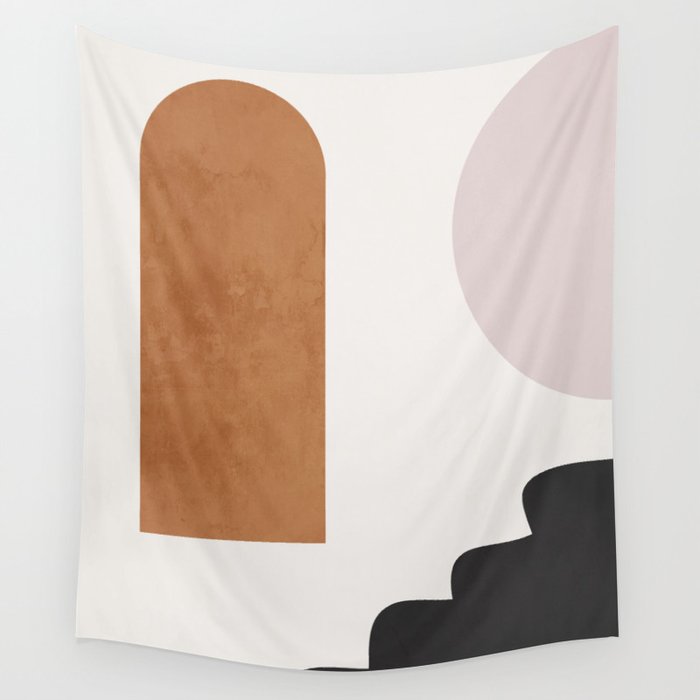 Abstract Shapes 16 Wall Tapestry Gallery Image 1