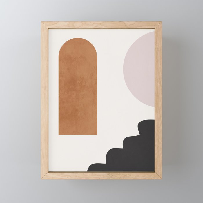 Abstract Shapes 16 Mini Art Print Gallery Image 1