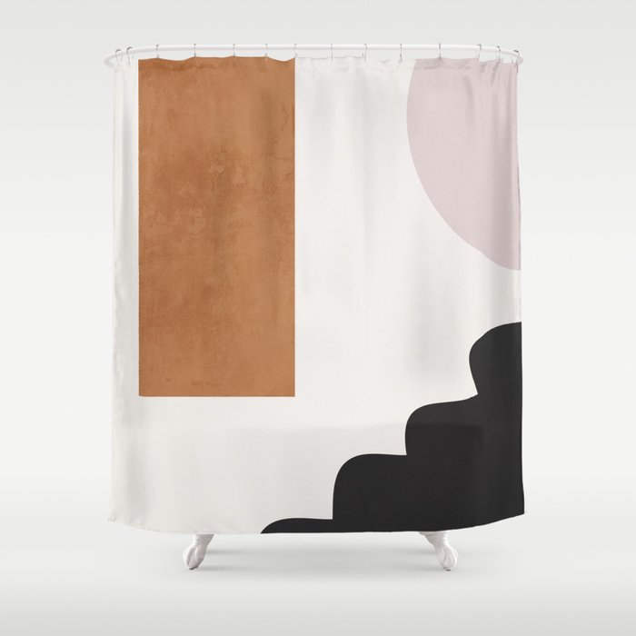 Abstract Shapes 16 Shower Curtain Gallery Image 1