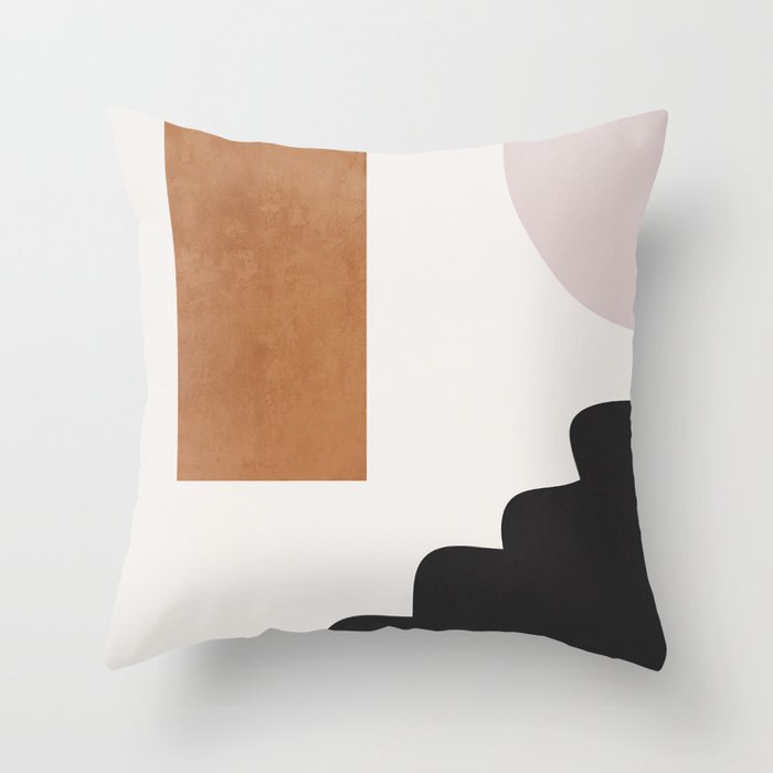 Abstract Shapes 16 Throw Pillow Gallery Image 6