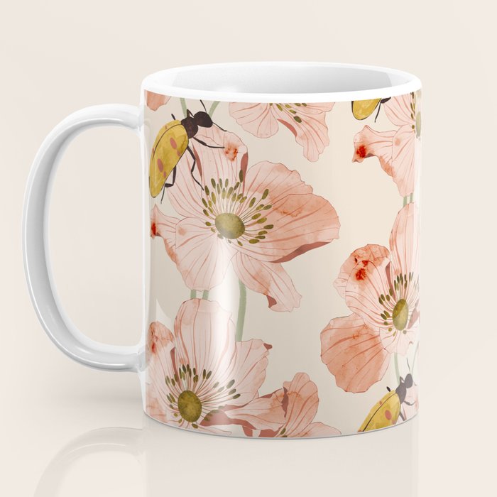Roses and insects Coffee Mug Gallery Image 3