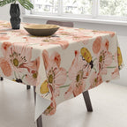Roses and insects Tablecloth Gallery Image 3