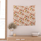 Roses and insects Wall Tapestry Gallery Image 2