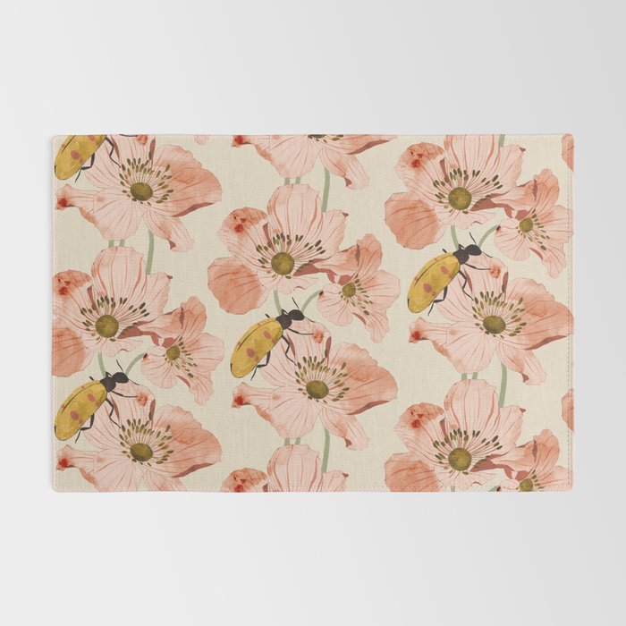 Roses and insects Rug Gallery Image 2