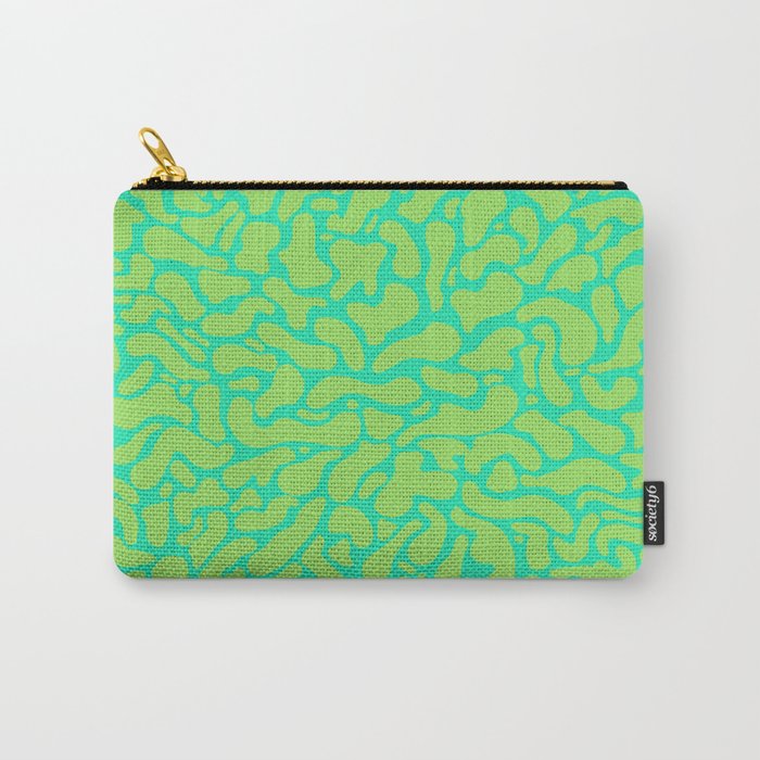 anxiety - greens Carry All Pouch Gallery Image 1