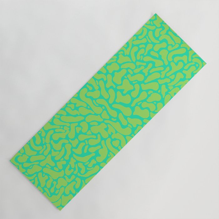 anxiety - greens Yoga Mat Gallery Image 1