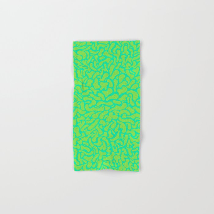 anxiety - greens Bath Towel Gallery Image 1