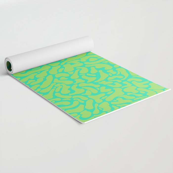 anxiety - greens Yoga Mat Gallery Image 2