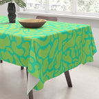 anxiety - greens Tablecloth Gallery Image 3