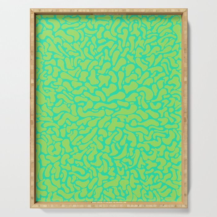 anxiety - greens Serving Tray Gallery Image 1