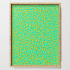 anxiety - greens Serving Tray Gallery Image 1