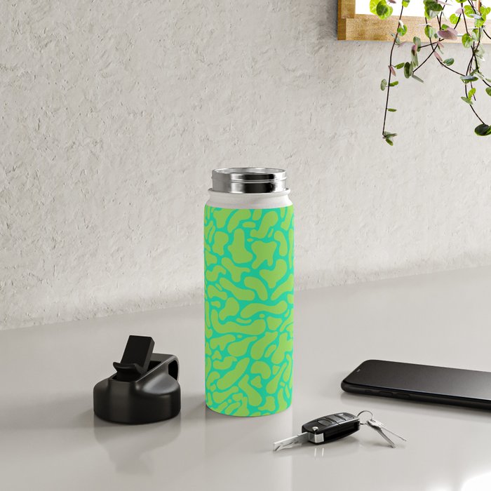 anxiety - greens Water Bottle Gallery Image 4