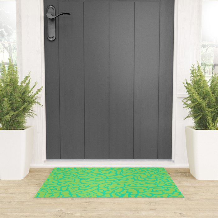 anxiety - greens Welcome Mat Gallery Image 3