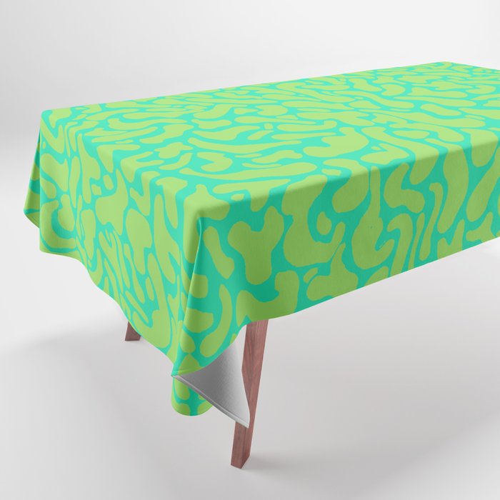 anxiety - greens Tablecloth Gallery Image 1