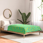 anxiety - greens Comforter Gallery Image 2