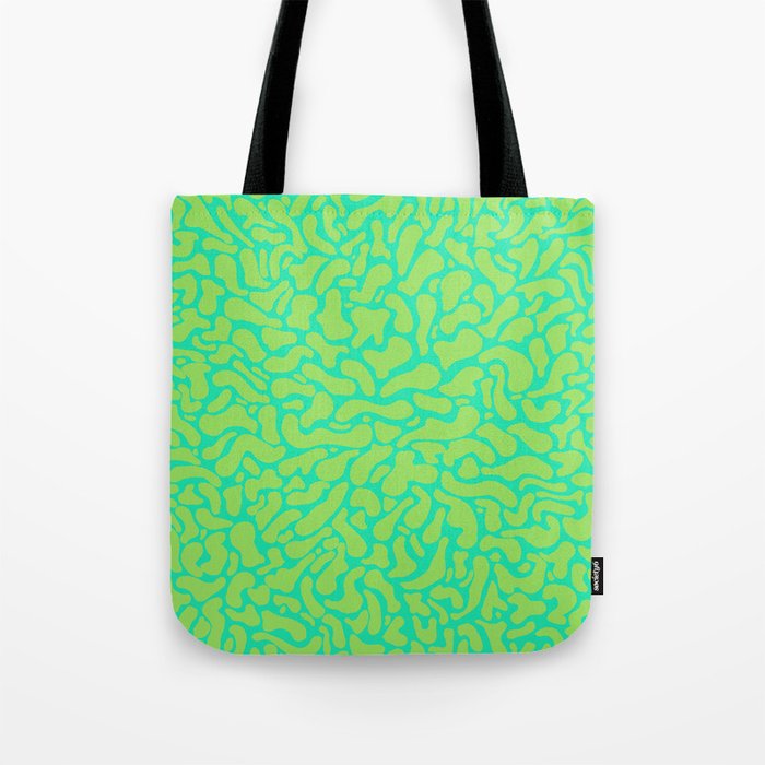 anxiety - greens Tote Bag Gallery Image 1
