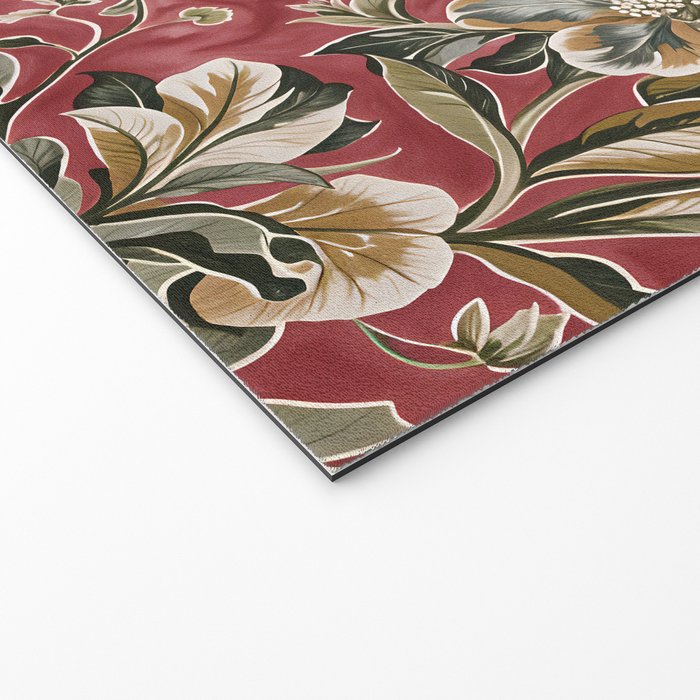 Peruvian Pink Floral Welcome Mat Gallery Image 2