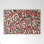 Peruvian Pink Floral Welcome Mat Gallery Image 1