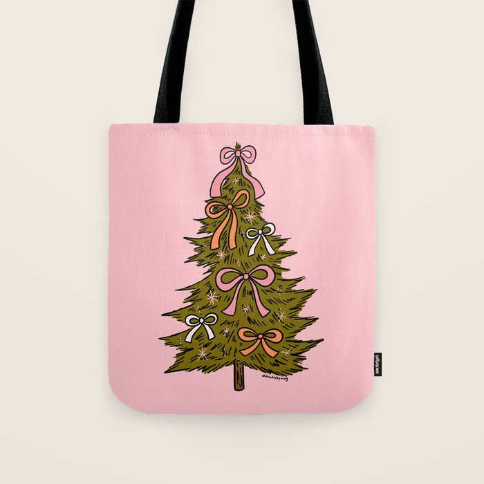 Bow Tree Tote Bag Gallery Image 1