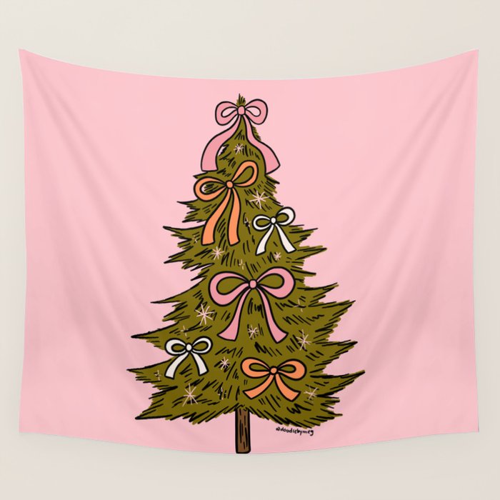 Bow Tree Wall Tapestry Gallery Image 4