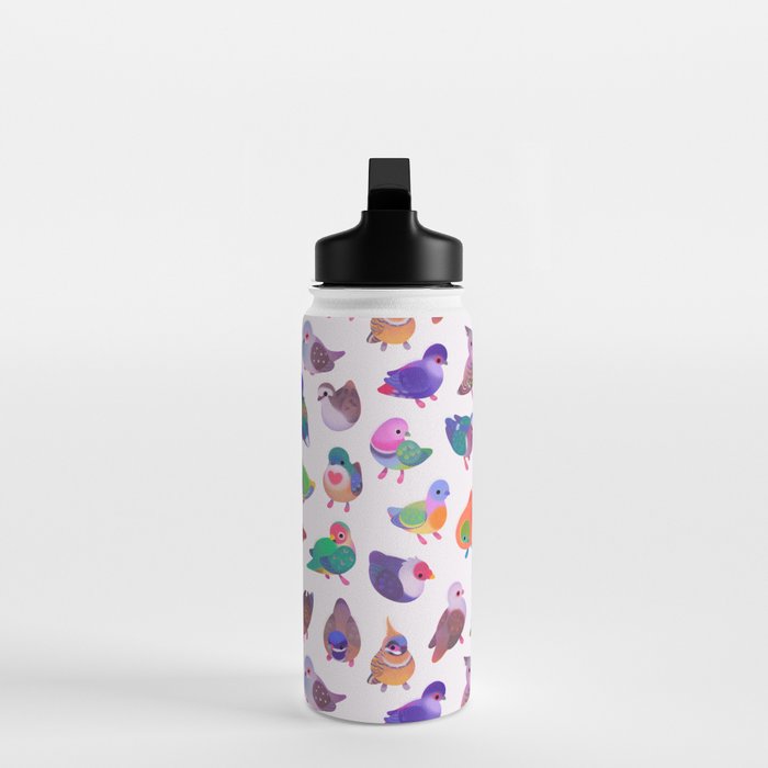 Wild pigeon - light Water Bottle Gallery Image 3