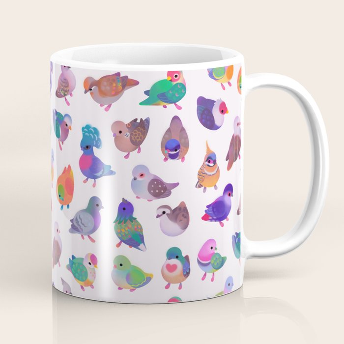 Wild pigeon - light Coffee Mug Gallery Image 1