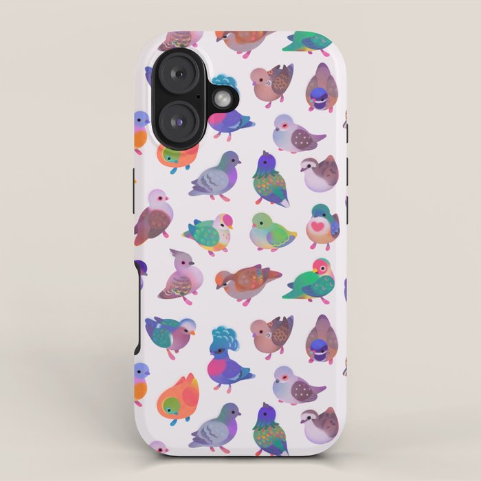 Wild pigeon - light iPhone Case Gallery Image 1