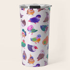 Wild pigeon - light Travel Mug Gallery Image 1