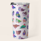 Wild pigeon - light Travel Mug Gallery Image 3