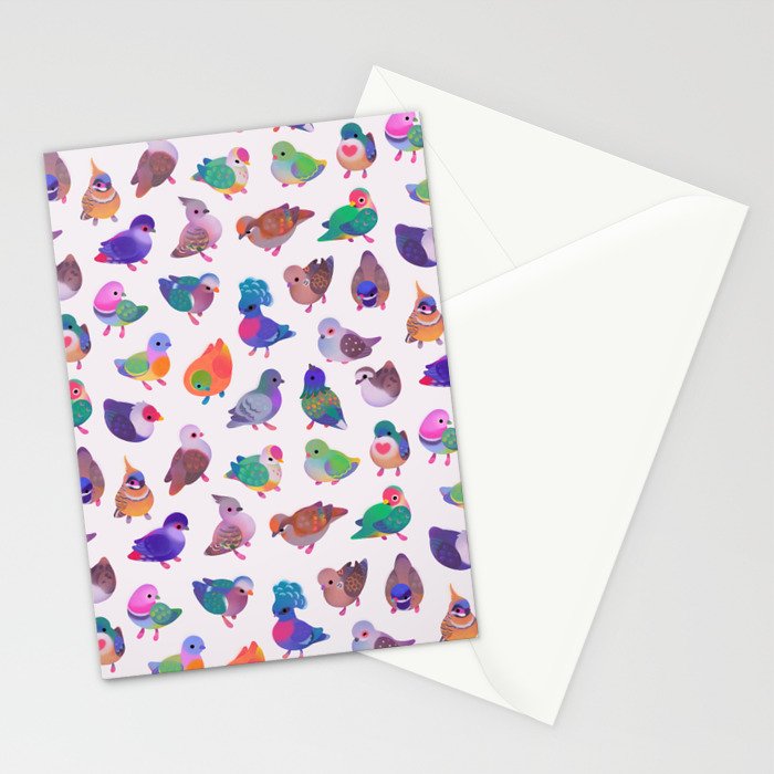 Wild pigeon - light Stationery Card Gallery Image 2