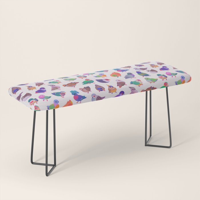 Wild pigeon - light Bench Gallery Image 1