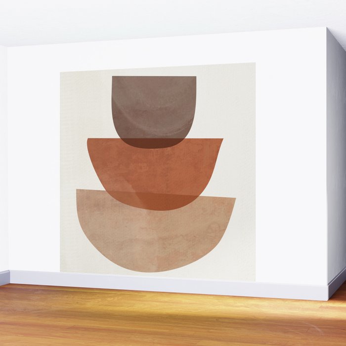 Abstract Shapes 18 Wall Mural Gallery Image 2