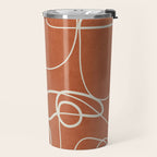 Lines in Space 2 Travel Mug Gallery Image 2