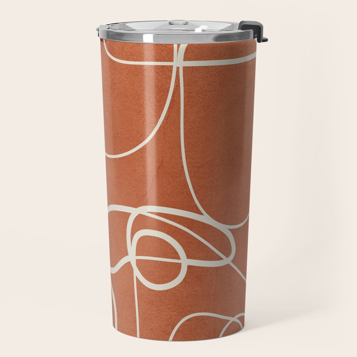 Lines in Space 2 Travel Mug Gallery Image 2