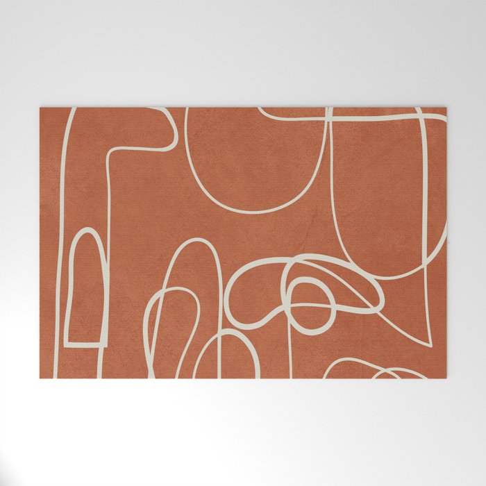 Lines in Space 2 Welcome Mat Gallery Image 1
