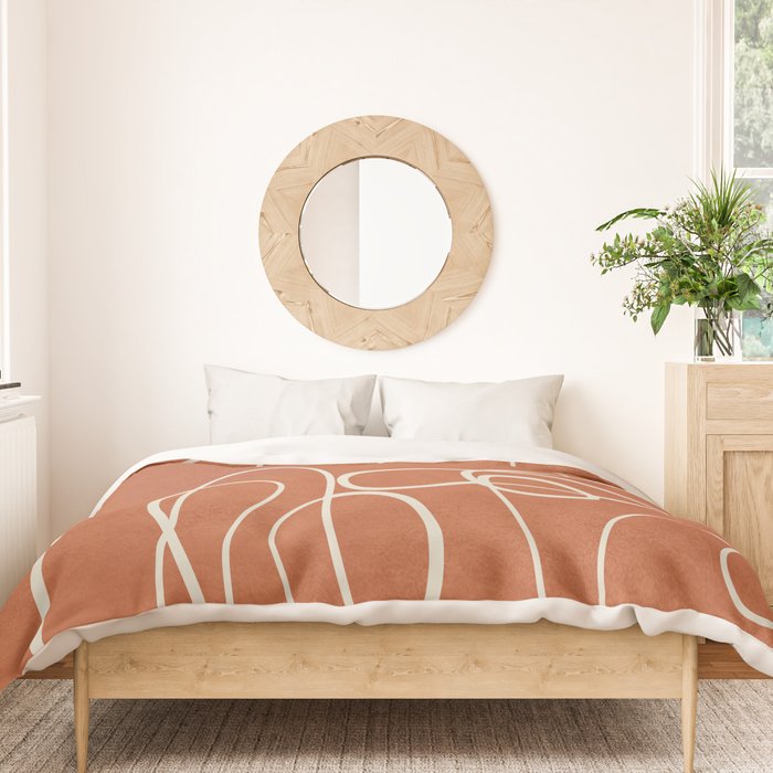 Lines in Space 2 Duvet Cover Gallery Image 3