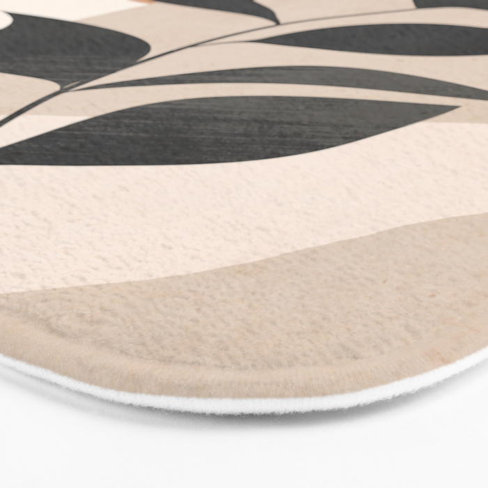 Minimal Abstract Art Plant 4 Bath Mat Gallery Image 3
