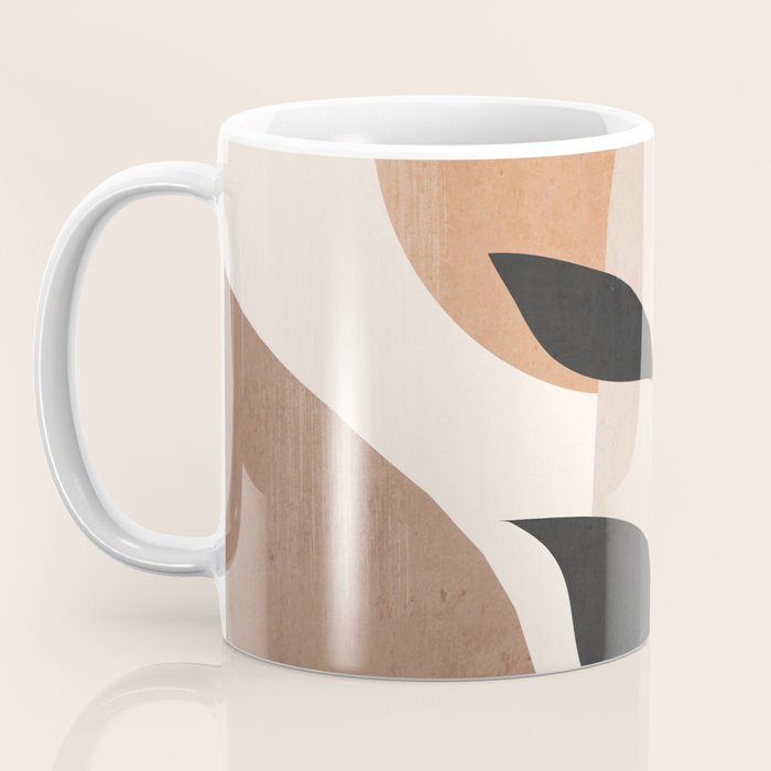 Minimal Abstract Art Plant 4 Coffee Mug Gallery Image 3