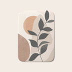 Minimal Abstract Art Plant 4 Bath Mat Gallery Image 1