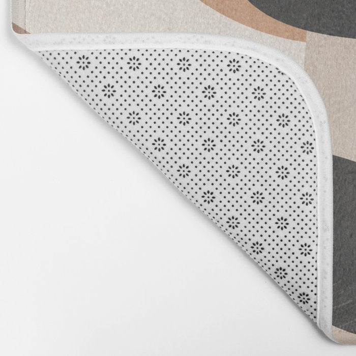 Minimal Abstract Art Plant 4 Bath Mat Gallery Image 2