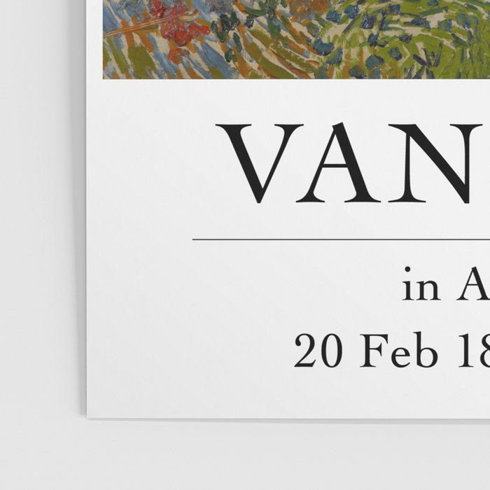Garden at Arles by Vincent Van Gogh Poster Gallery Image 3