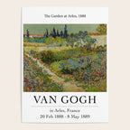 Garden at Arles by Vincent Van Gogh Poster Gallery Image 4
