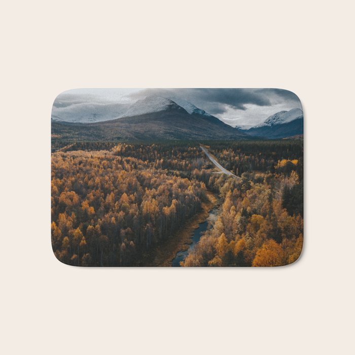 Arctic Autumn - Landscape and Nature Photography Bath Mat Gallery Image 1
