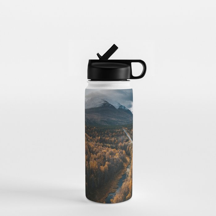Arctic Autumn - Landscape and Nature Photography Water Bottle Gallery Image 1