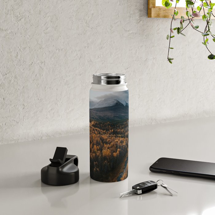 Arctic Autumn - Landscape and Nature Photography Water Bottle Gallery Image 4