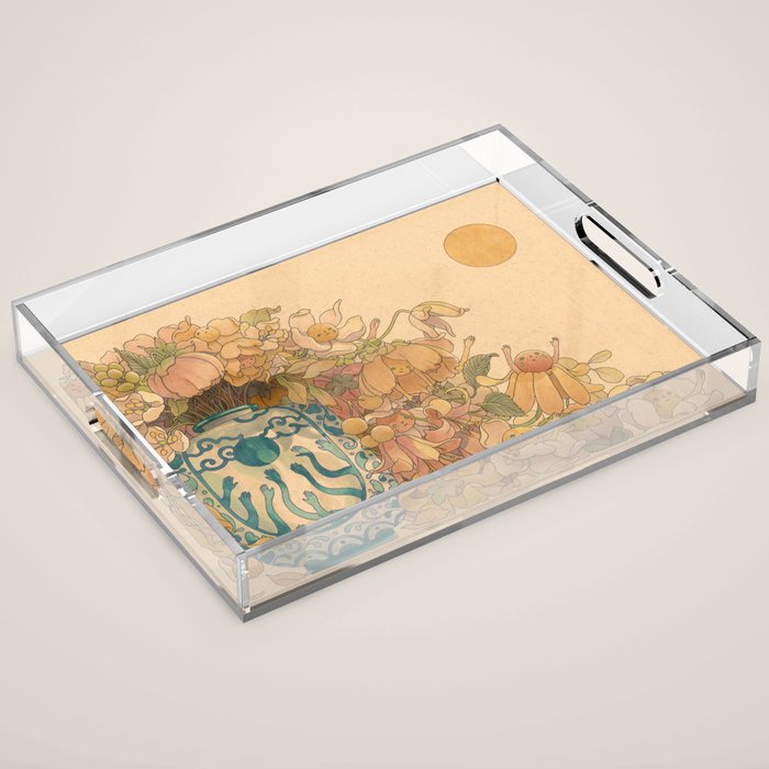 Wilting Acrylic Tray Gallery Image 1