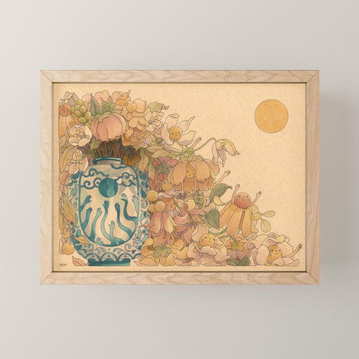 Wilting Mini Art Print Gallery Image 1